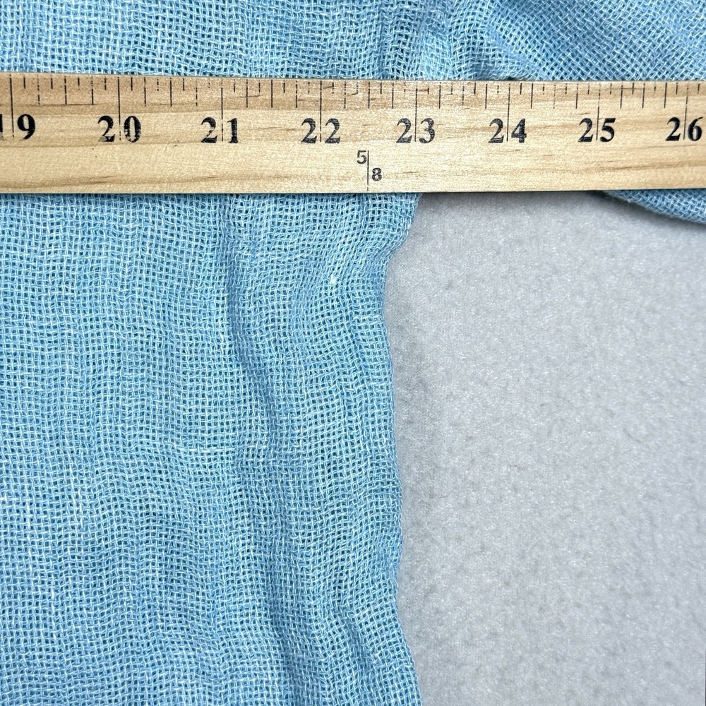IC By Connie K Top Womens Medium Linen Oversized Artsy Lagenlook Pocket Tunic - Picture 10 of 11